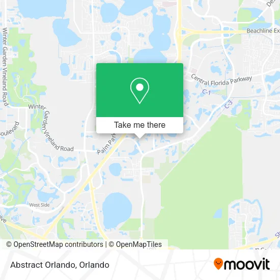 Mapa de Abstract Orlando