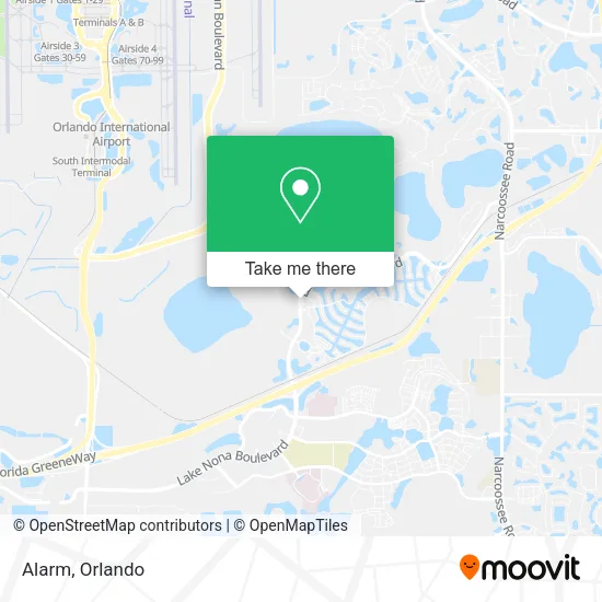 Alarm map