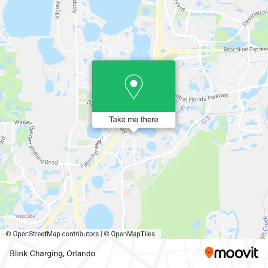 Mapa de Blink Charging