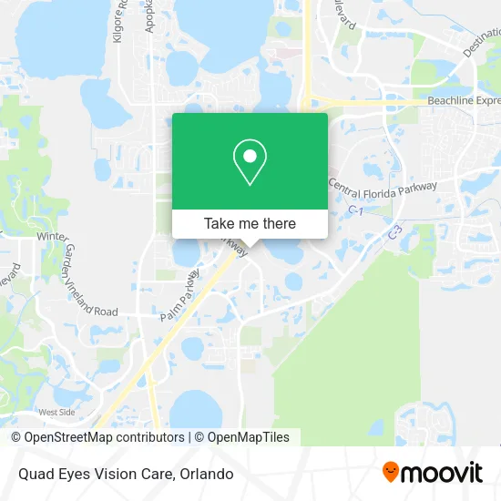 Quad Eyes Vision Care map