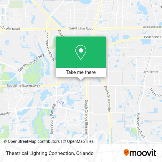 Mapa de Theatrical Lighting Connection