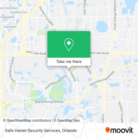 Safe Haven Security Services map