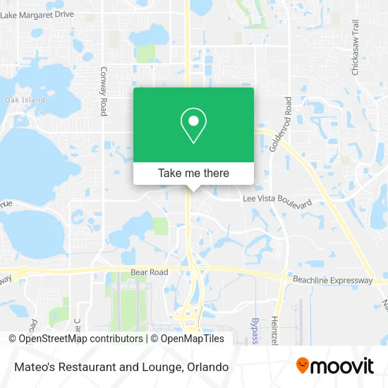 Mapa de Mateo's Restaurant and Lounge