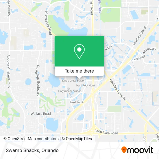 Mapa de Swamp Snacks