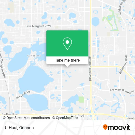 Mapa de U-Haul