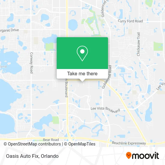 Mapa de Oasis Auto Fix