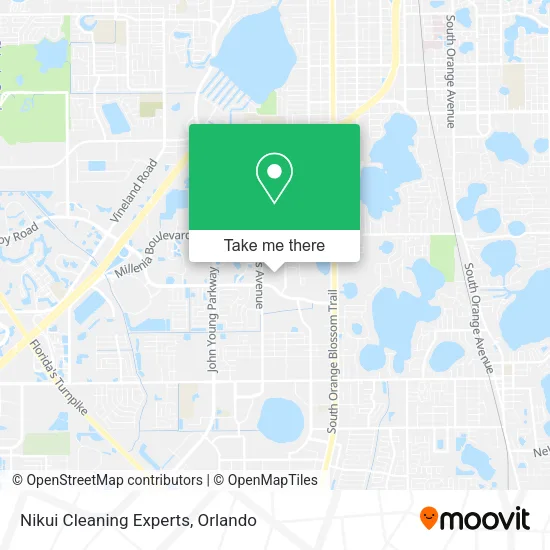 Nikui Cleaning Experts map