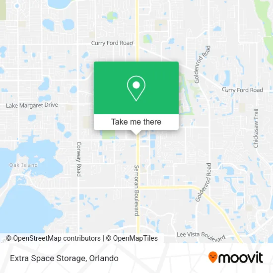 Mapa de Extra Space Storage
