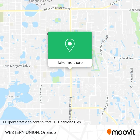 Mapa de WESTERN UNION