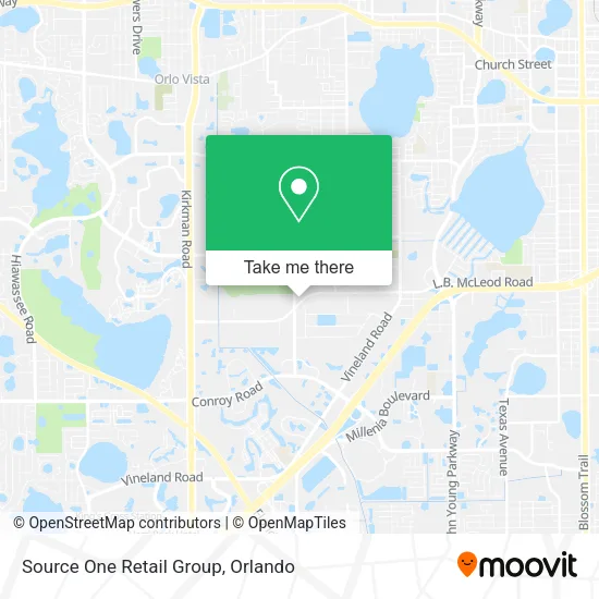 Source One Retail Group map