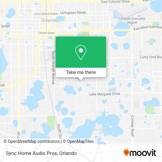 Sync Home Audio Pros map