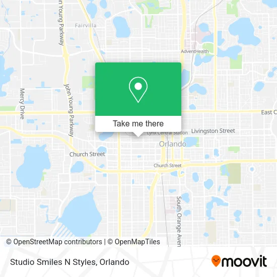 Mapa de Studio Smiles N Styles