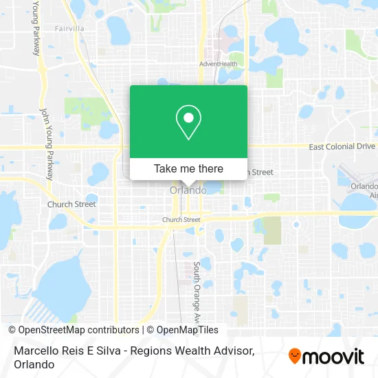 Mapa de Marcello Reis E Silva - Regions Wealth Advisor