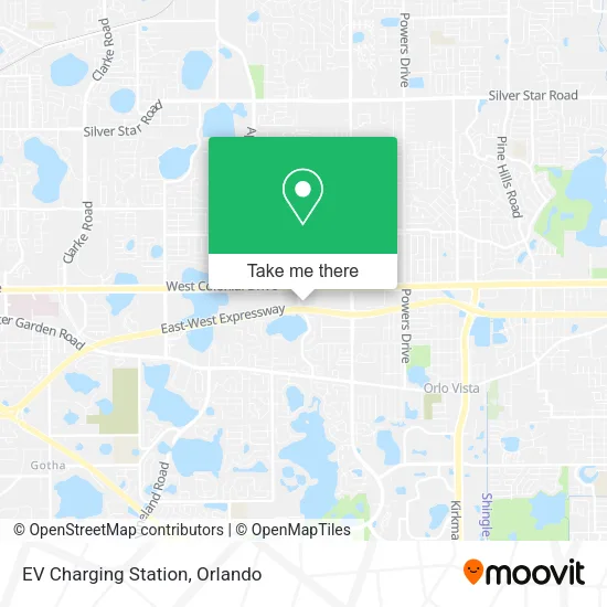 EV Charging Station map