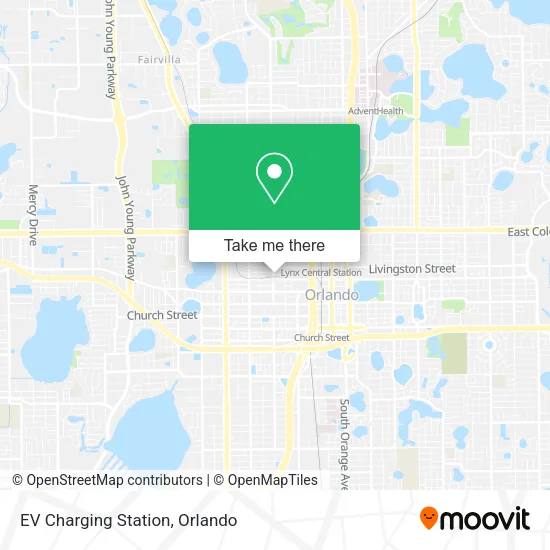 Mapa de EV Charging Station