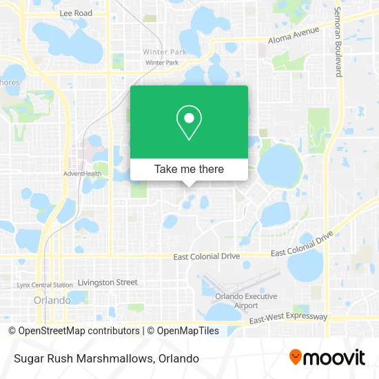 Sugar Rush Marshmallows map