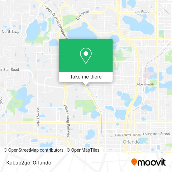Kabab2go map