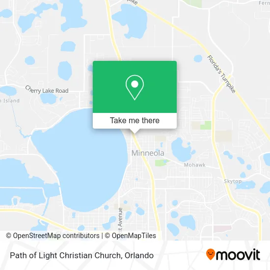 Path of Light Christian Church map