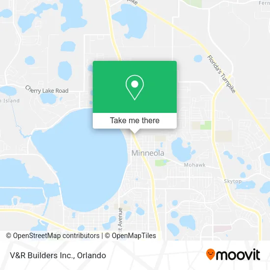 Mapa de V&R Builders Inc.