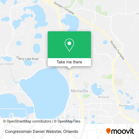 Congressman Daniel Webster map