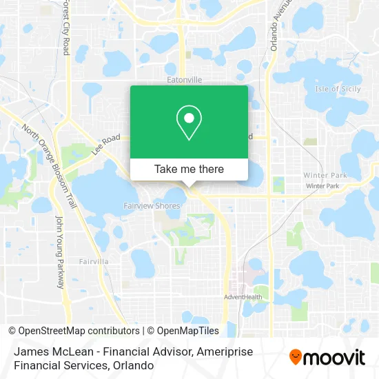James McLean - Financial Advisor, Ameriprise Financial Services map