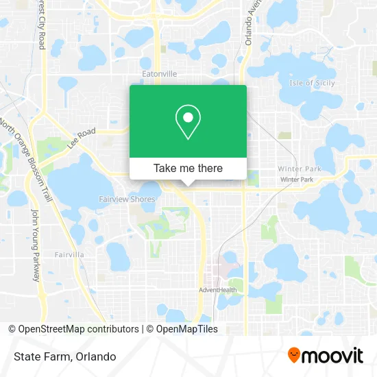 Mapa de State Farm