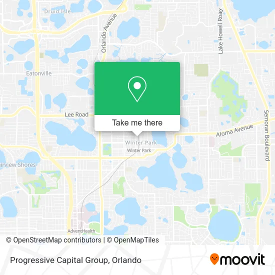 Progressive Capital Group map