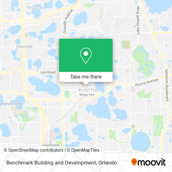Benchmark Building and Development map