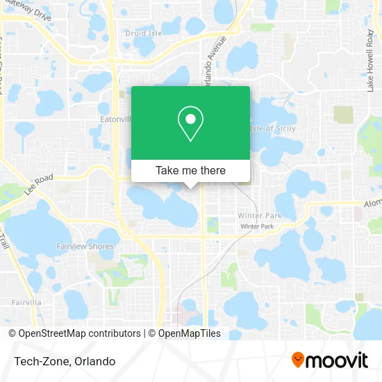 Mapa de Tech-Zone