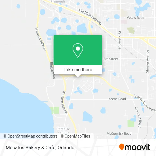 Mapa de Mecatos Bakery & Café