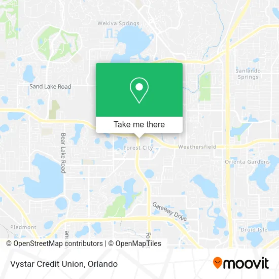 Vystar Credit Union map