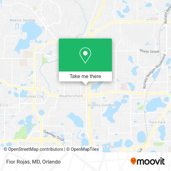 Mapa de Fior Rojas, MD