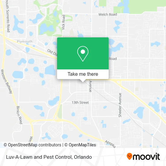 Mapa de Luv-A-Lawn and Pest Control