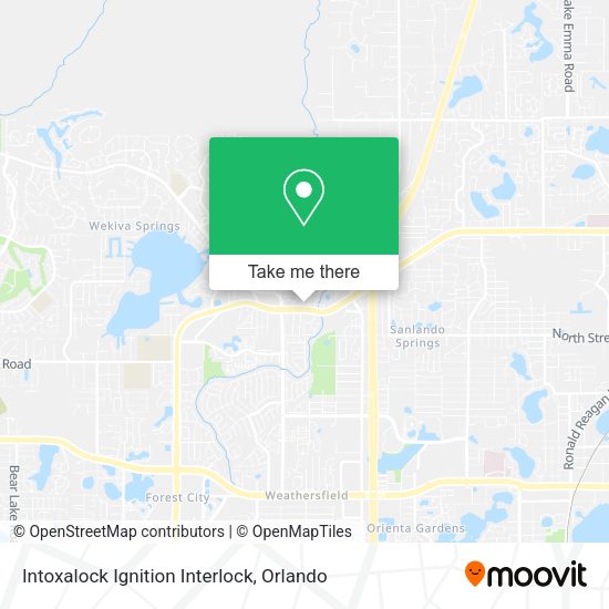 Intoxalock Ignition Interlock map