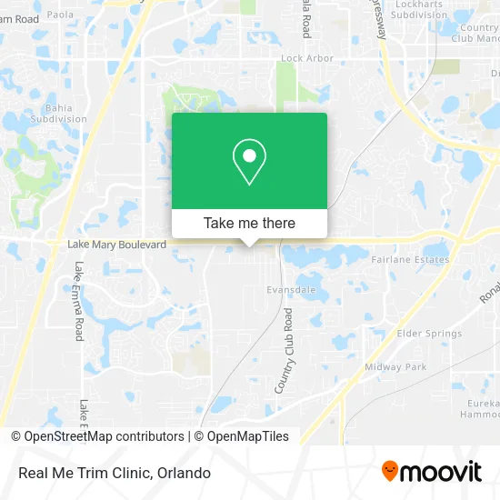 Mapa de Real Me Trim Clinic