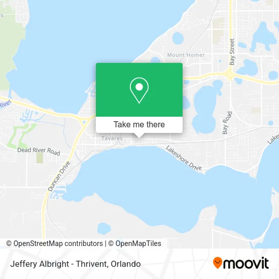 Jeffery Albright - Thrivent map