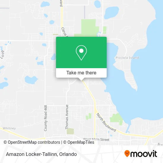 Amazon Locker-Tallinn map