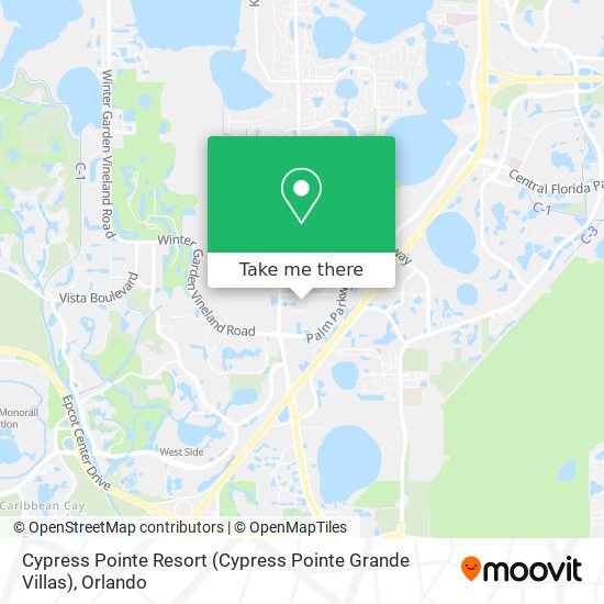 Cypress Pointe Resort (Cypress Pointe Grande Villas) map