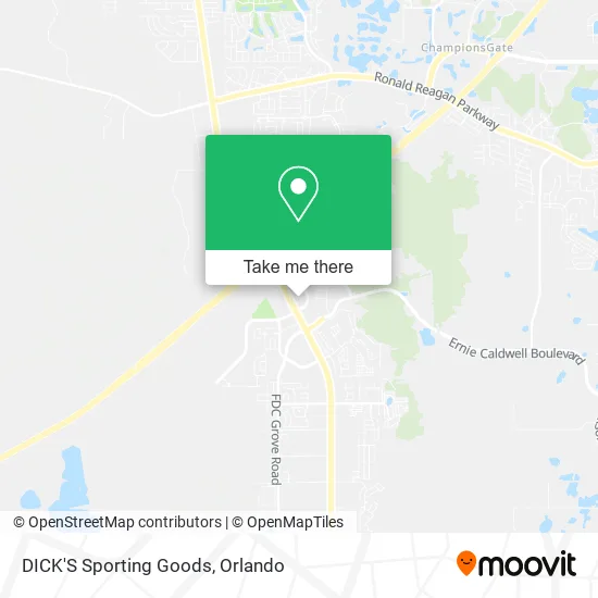 DICK'S Sporting Goods map