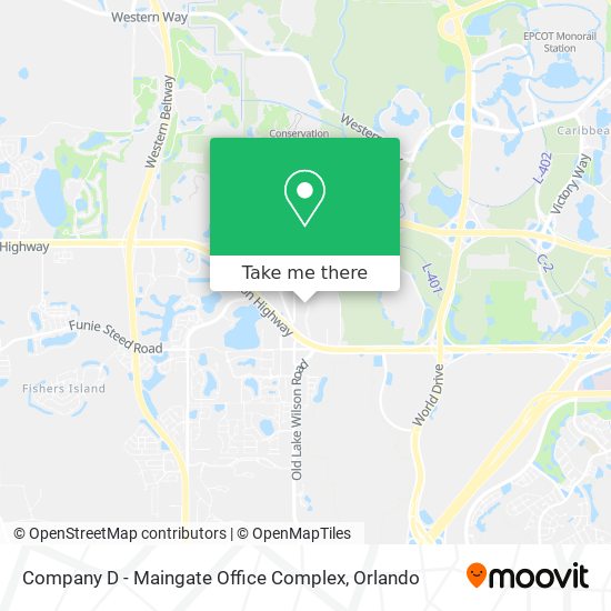 Company D - Maingate Office Complex map