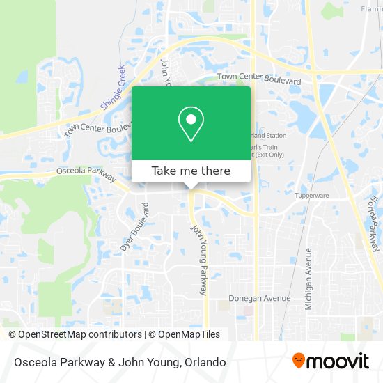 Mapa de Osceola Parkway & John Young