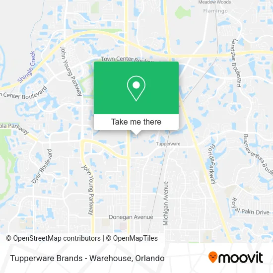 Tupperware Brands - Warehouse map