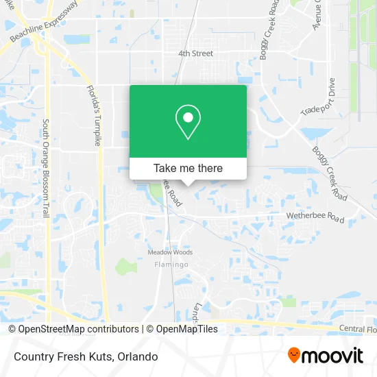 Mapa de Country Fresh Kuts