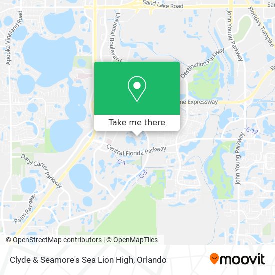 Mapa de Clyde & Seamore's Sea Lion High