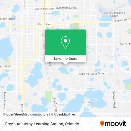 Grey's Anatomy Learning Station map