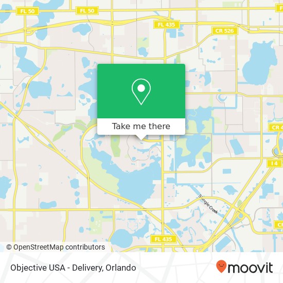 Objective USA - Delivery map