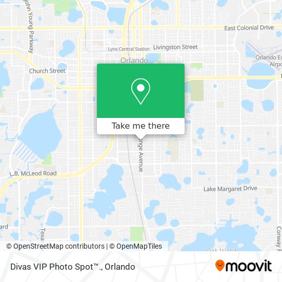 Divas VIP Photo Spot™. map