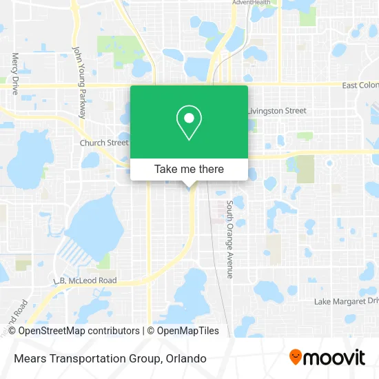 Mapa de Mears Transportation Group