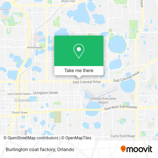 Burlington coat factory map
