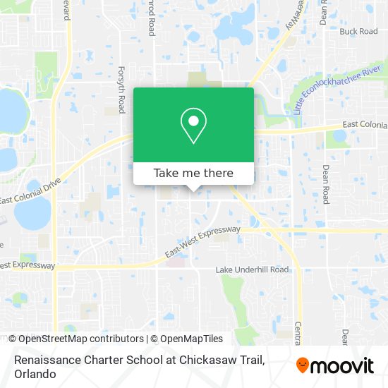 Renaissance Charter School at Chickasaw Trail map